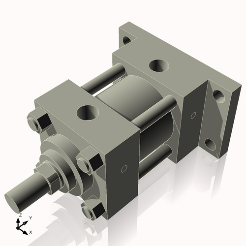Isometric View of 3.25HHRF1NC