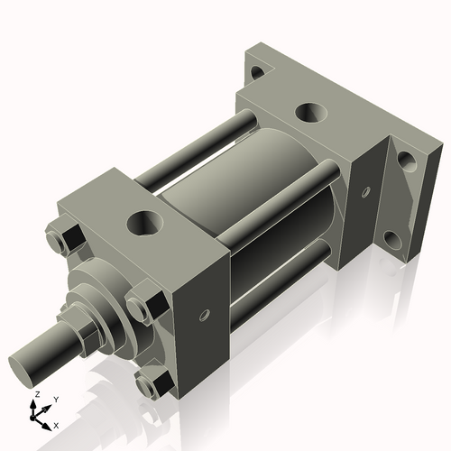 Isometric View of 3.25HHRF3CC