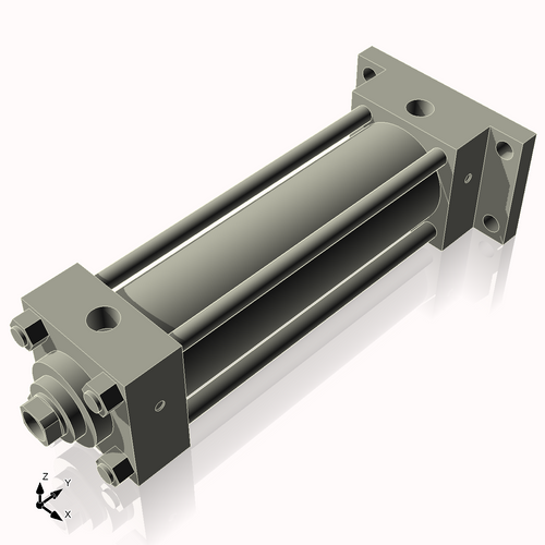 Isometric View of 3.25HHRF10CCKS4