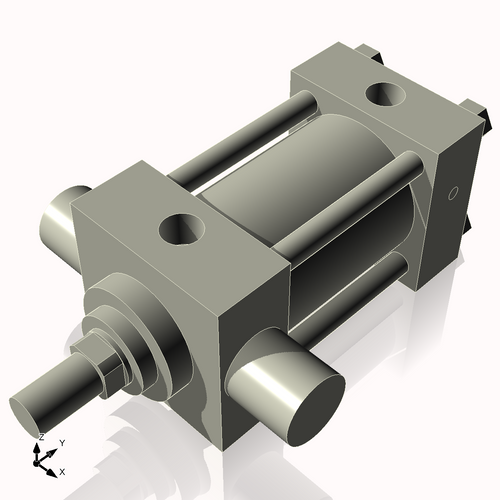 Isometric View of 3.25HHTF3NC