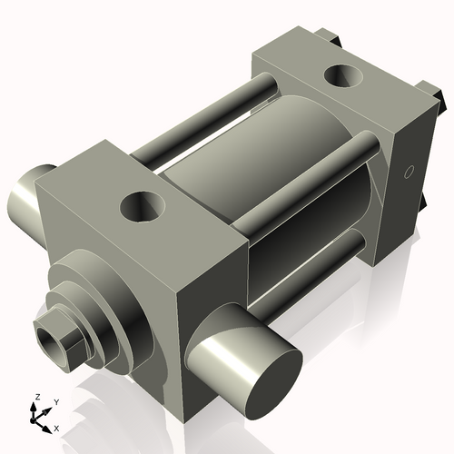 Isometric View of 3.25HHTF3CCKS4