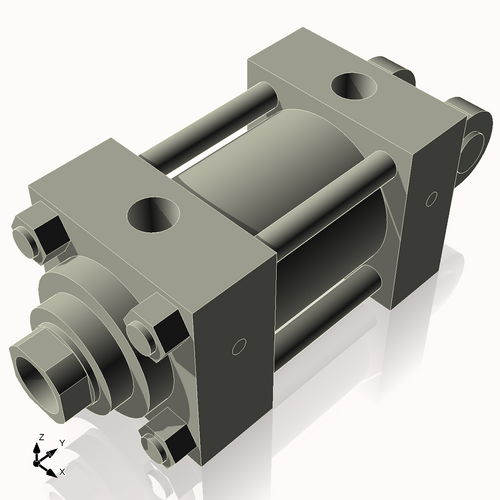 Isometric View of 3.25HHC2NCK1.75S4