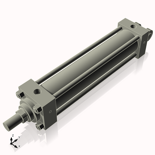 Isometric View of 3.25HHC15NCK1.75