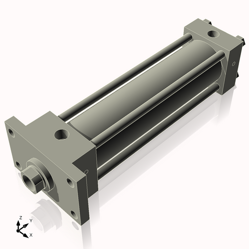 Isometric View of 3.25HHFF12NCK1.75S4