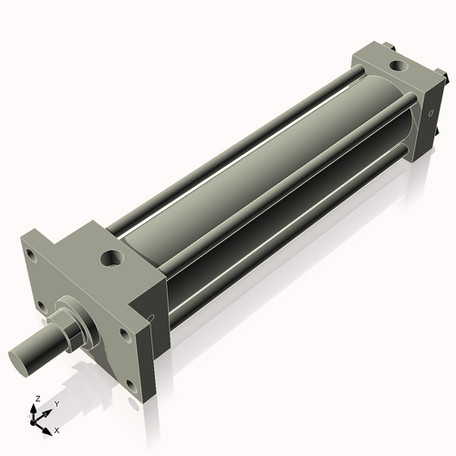 Isometric View of 3.25HHFF15NCK1.75