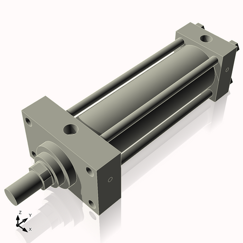 Isometric View of 3.25HHFHF10CCK1.75
