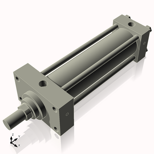 Isometric View of 3.25HHFHF11CCK1.75