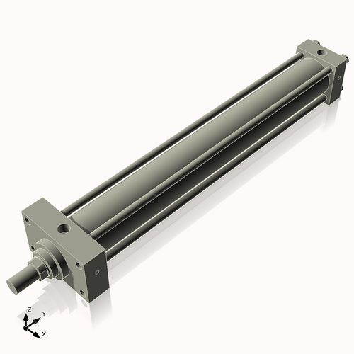 Isometric View of 3.25HHFHF27CCK1.75