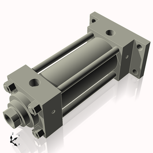 Isometric View of 3.25HHRF6CCK1.75S4