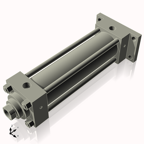 Isometric View of 3.25HHRF11CCK1.75S4