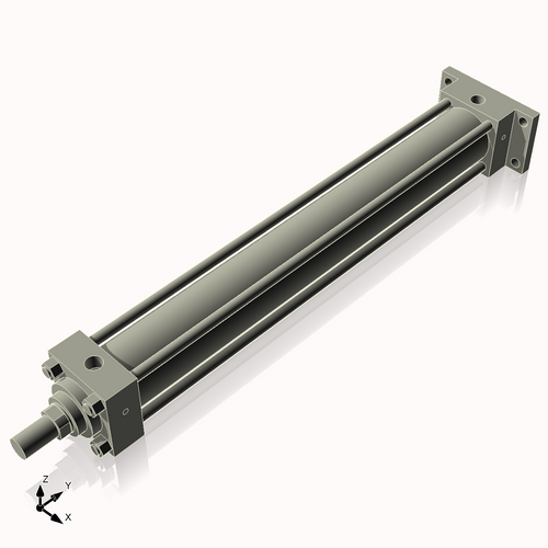 Isometric View of 3.25HHRF27NCK1.75