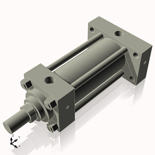 Isometric View of 3.25HHRHF6CCK1.75