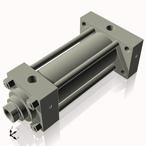 Isometric View of 3.25HHRHF7CCK1.75S4