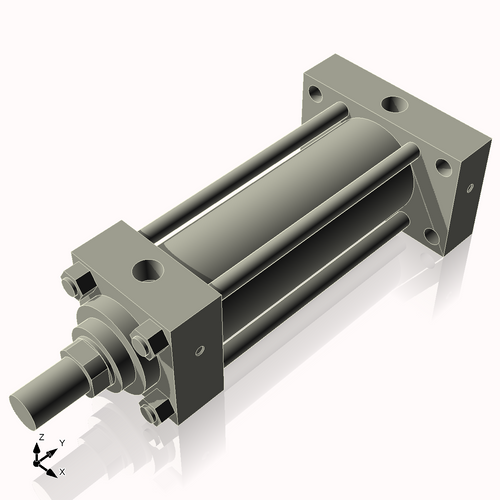 Isometric View of 3.25HHRHF8CCK1.75