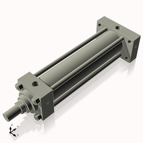 Isometric View of 3.25HHRHF13NCK1.75