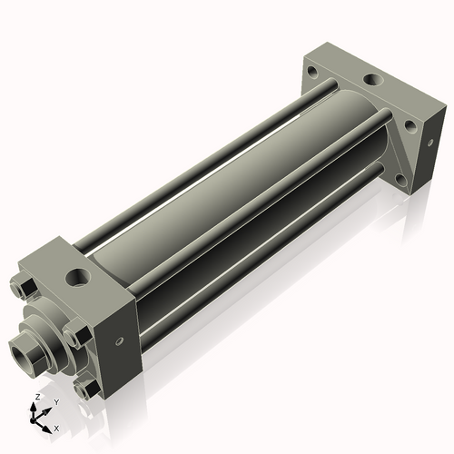 Isometric View of 3.25HHRHF14CCK1.75S4