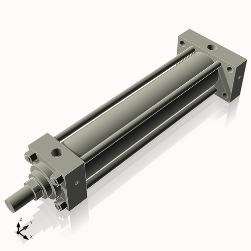 Isometric View of 3.25HHRHF16CCK1.75