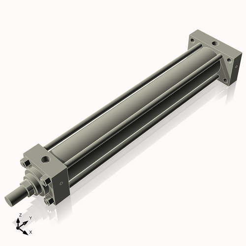 Isometric View of 3.25HHRHF24NCK1.75