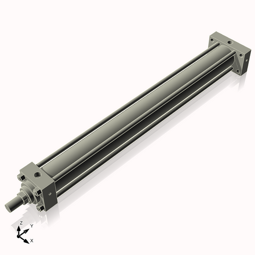 Isometric View of 3.25HHRHF36CCK1.75