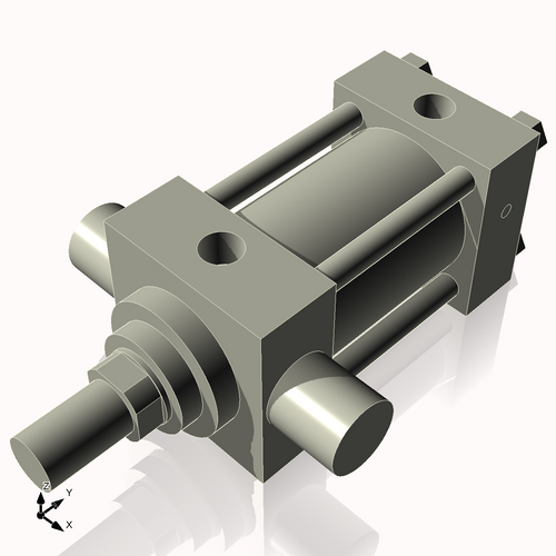 Isometric View of 3.25HHTF3CCK1.75