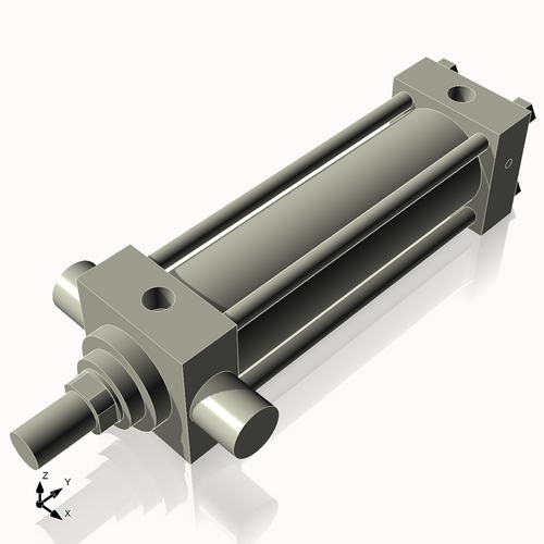 Isometric View of 3.25HHTF10NCK1.75