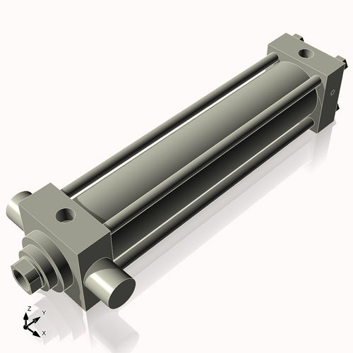 Isometric View of 3.25HHTF15NCK1.75S4