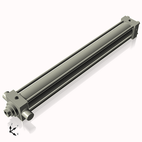 Isometric View of 3.25HHTF33CCK1.75S4