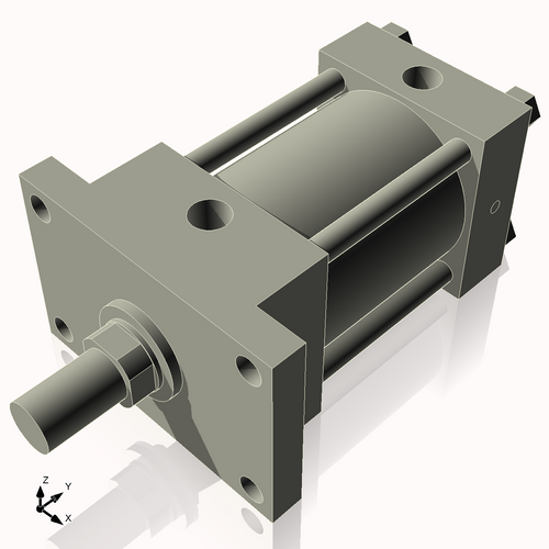 Isometric View of 4HHFF3NC
