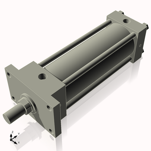 Isometric View of 4HHFF10NC