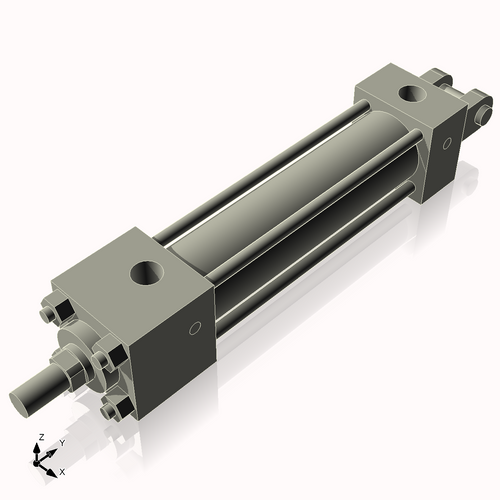 Isometric View of 1.125HHC4NC