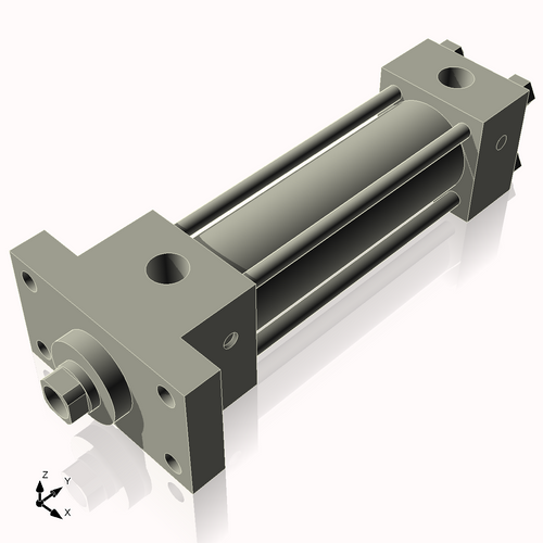 Isometric View of 1.125HHFF3CCKS4