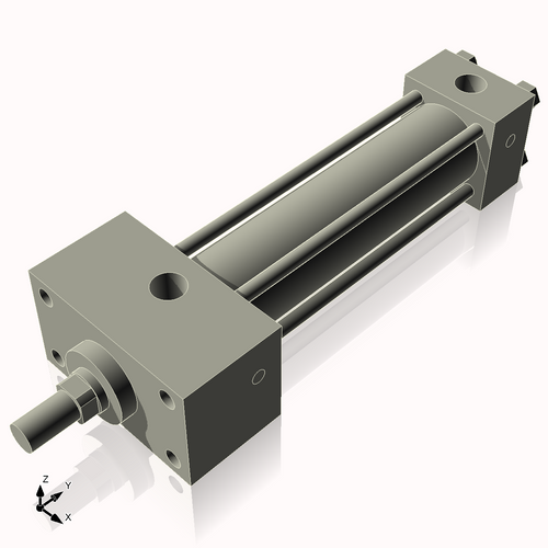 Isometric View of 1.125HHFHF4NC