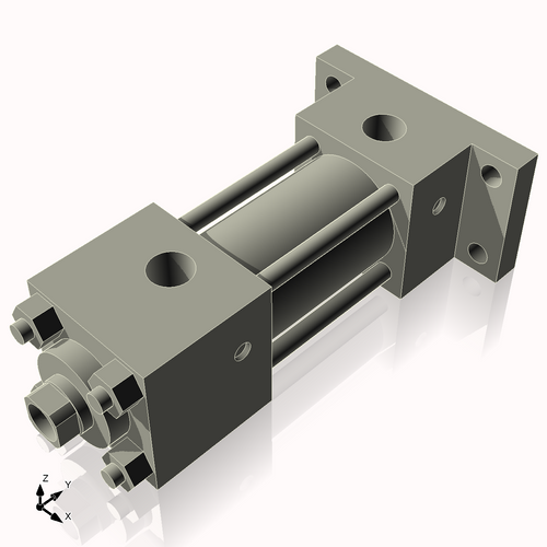 Isometric View of 1.125HHRF1CCKS4