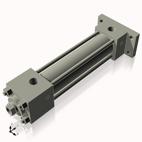 Isometric View of 1.125HHRF4NCKS4