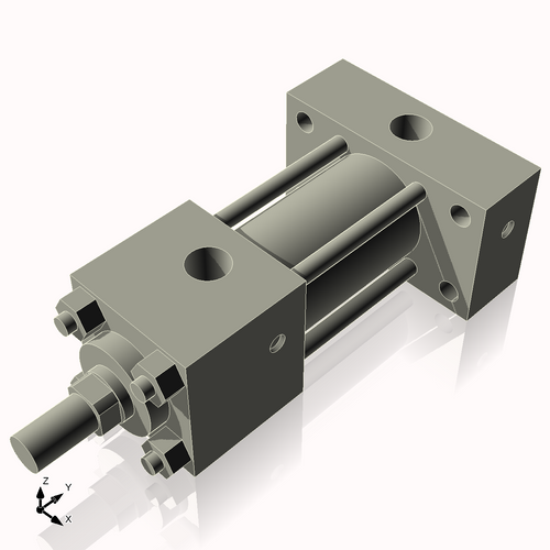 Isometric View of 1.125HHRHF1CC