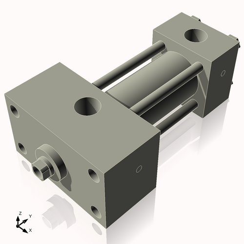Isometric View of 1.5HHFHF2CCKS4