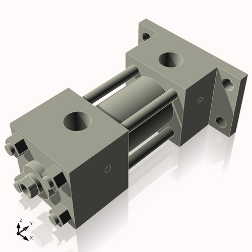Isometric View of 1.5HHRF1NCKS4