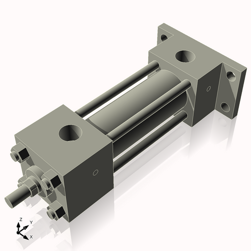 Isometric View of 1.5HHRF3NC