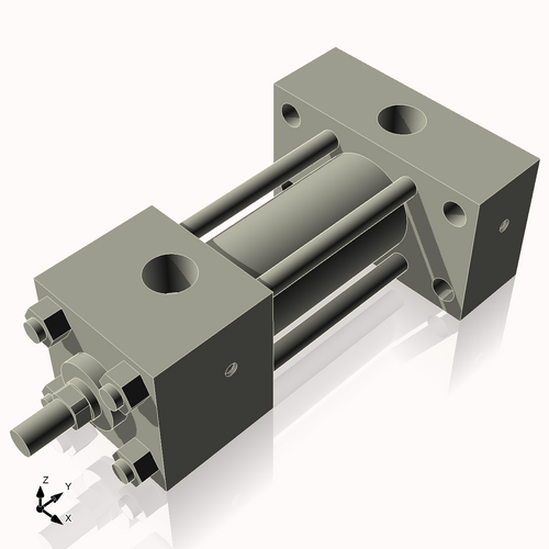 Isometric View of 1.5HHRHF2CC