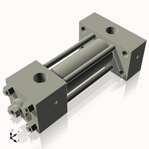 Isometric View of 1.5HHRHF3CCKS4