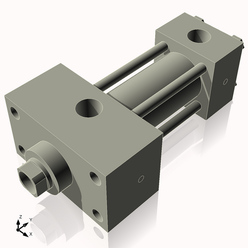 Isometric View of 1.5HHFHF2CCK1S4