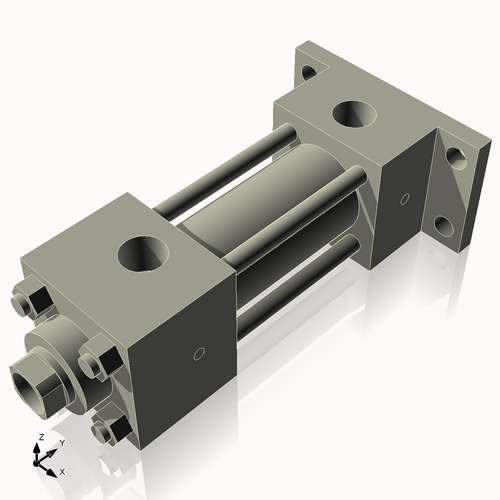 Isometric View of 1.5HHRF2NCK1S4