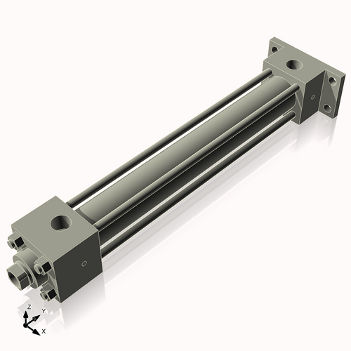 Isometric View of 1.5HHRF11NCK1S4