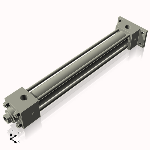 Isometric View of 1.5HHRF13NCK1S4