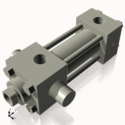 Isometric View of 1.5HHTF2NCK1S4