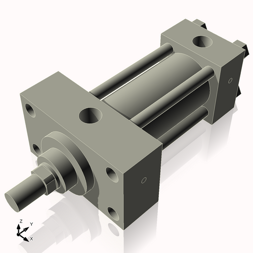Isometric View of 2HHFHF3CC