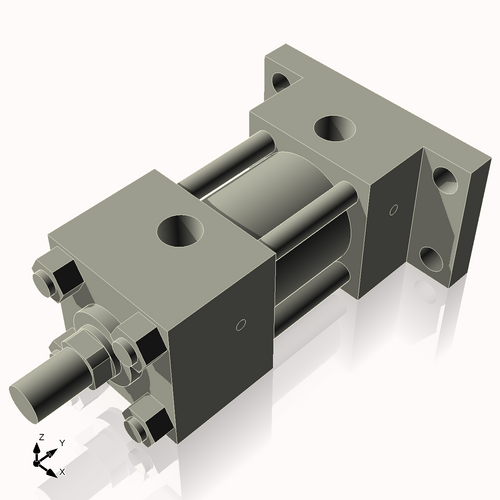Isometric View of 2HHRF1NC