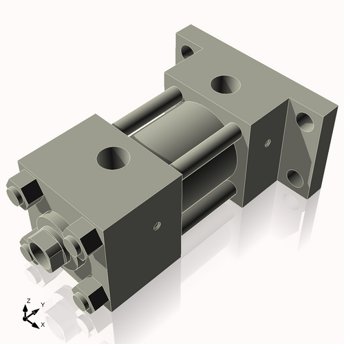 Isometric View of 2HHRF1CCKS4