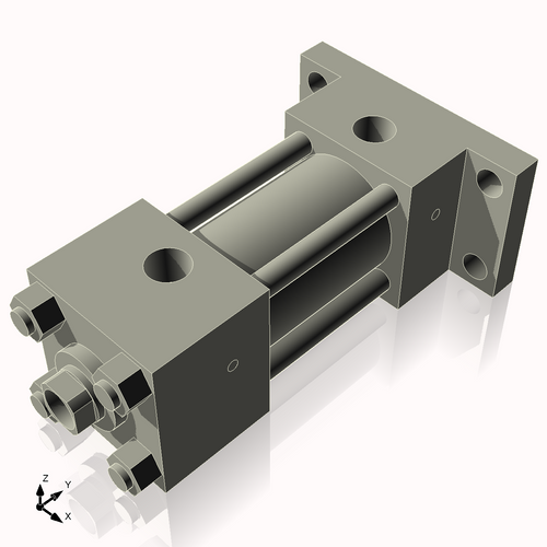 Isometric View of 2HHRF2NCKS4