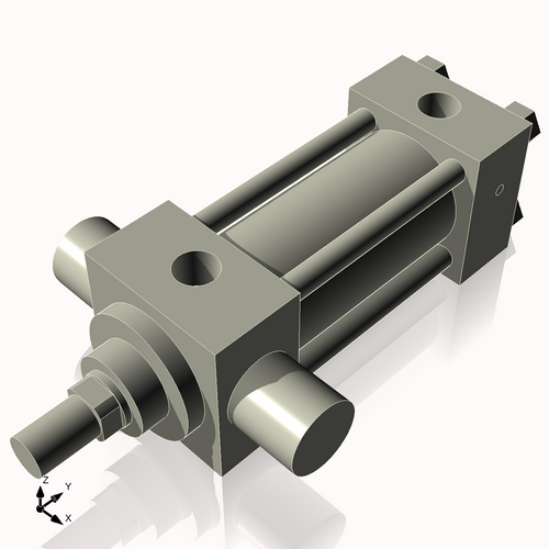 Isometric View of 2HHTF3NC